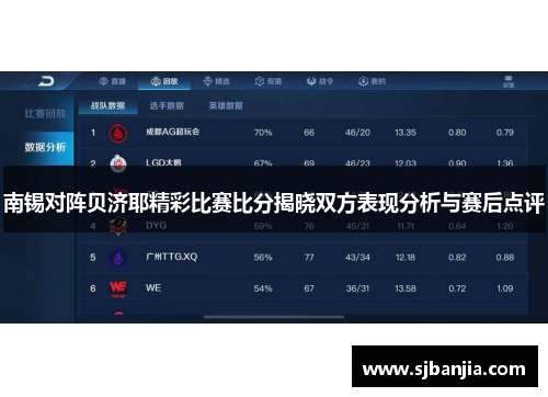 南锡对阵贝济耶精彩比赛比分揭晓双方表现分析与赛后点评